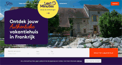 Desktop Screenshot of gites.nl